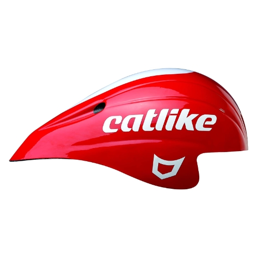 CASCO Catlike el EXCEDENTE CHRONO AERO Rojo